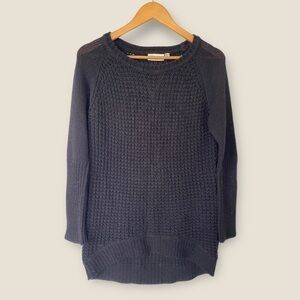 La Classe Couture Black Knit Sweater Tunic